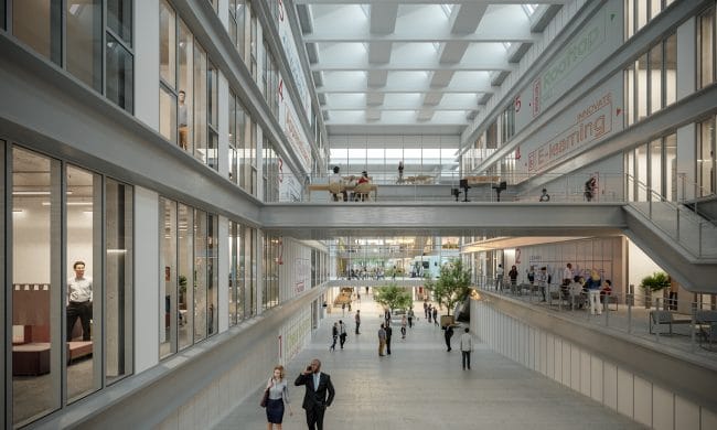 perspective 3D d'EM Lyon pour PCA Stream