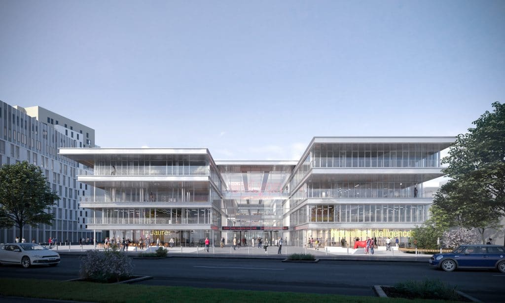 Archviz d'EM Lyon pour PCA Stream