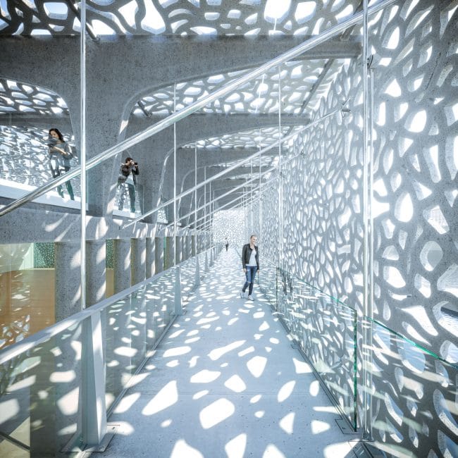 visualisation architecturale du MUCEM par Rudy Ricciotti