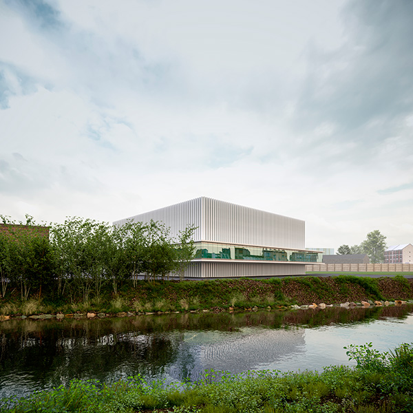 Vue d'architect d'un projet de Baumschlager Eberle