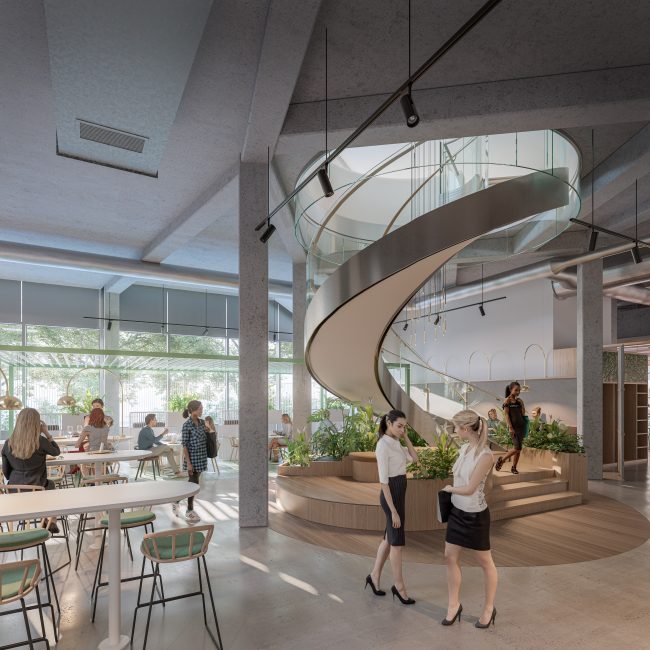 BNP Paribas Immobilier Restaurant d'entreprise de l'Immeuble Inspire à la Défense